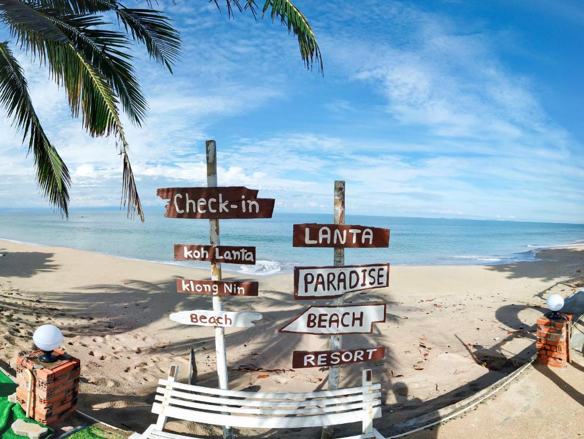 Lanta Paradise Beach Resort Ko Lanta Exterior foto